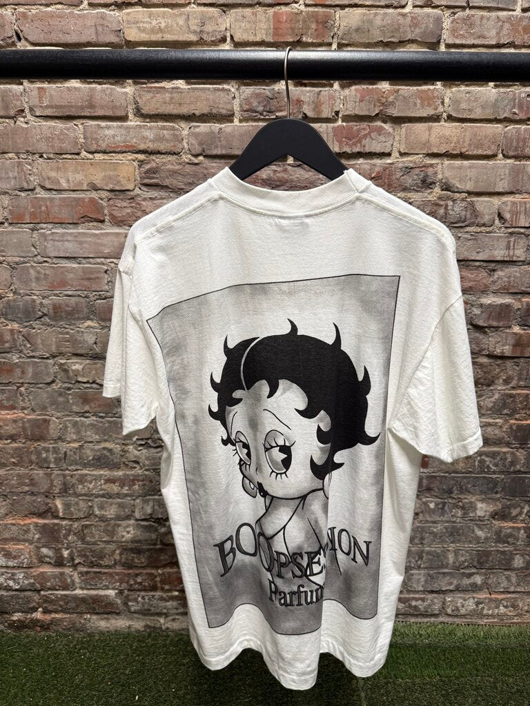 Vintage OOpression Betty Boop Tee White Sz. L