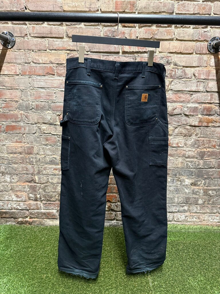 Carhartt Double Knee Blk sz. 33 x 32