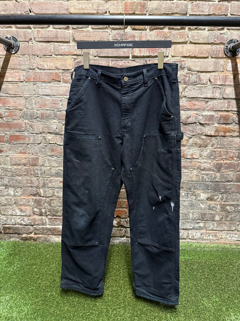 Carhartt Double Knee Blk sz. 33 x 32