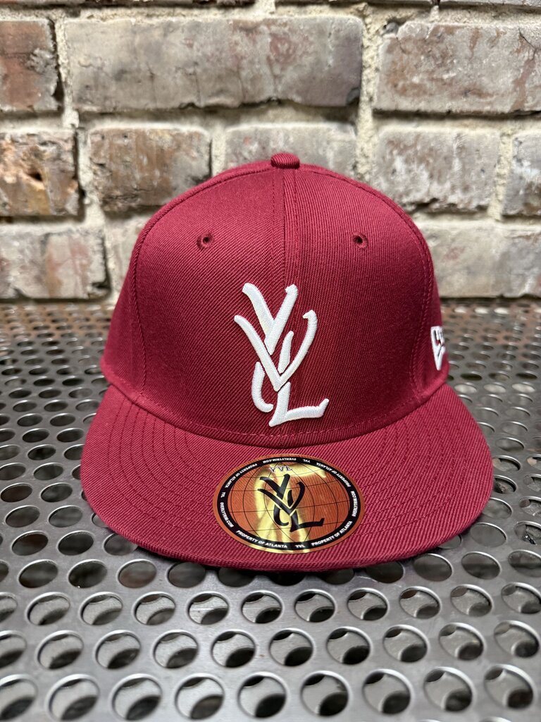 Carti YVL Fitted Maroon 7 1/8