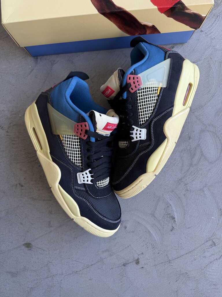 Union x Jordan 4 Noir sz. 11.5