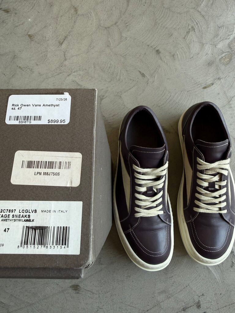 Rick Owen Vans Amethyst sz. 47