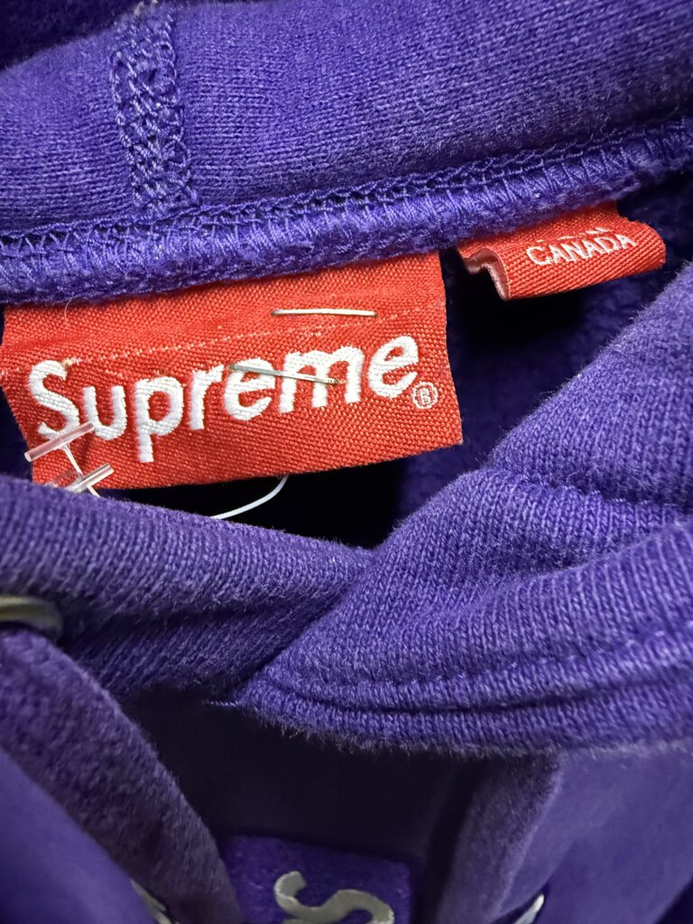 Supreme Cross Box Logo Purple sz. XL