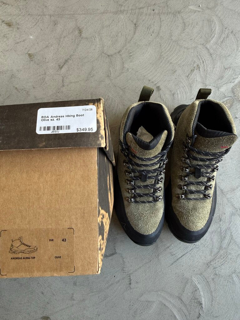 ROA Andreas Hiking Boot Olive sz. 43