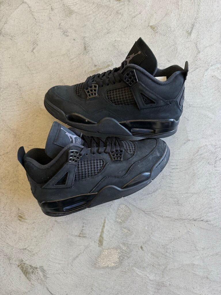Jordan 4 Black Cat sz. 9 (nb)