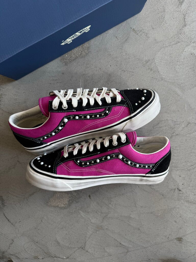 Vans Pink Pearlized Old Skool 36 Sz. 12