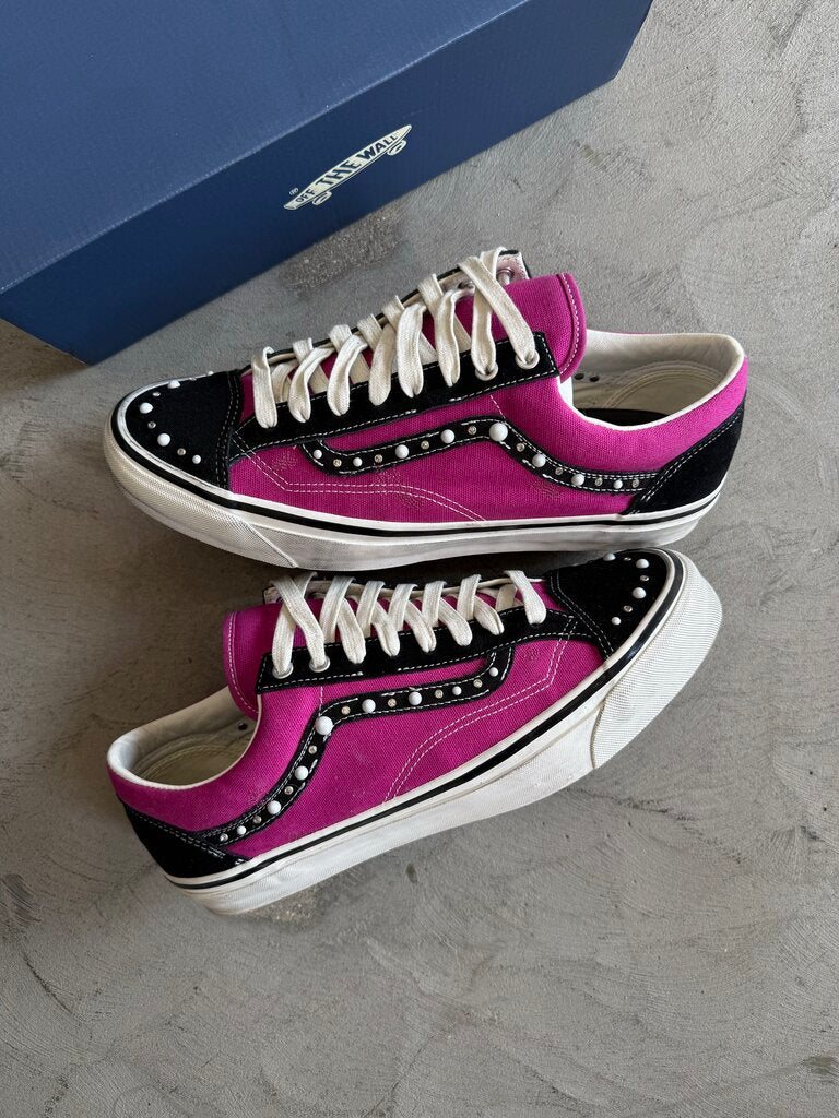 Vans Pink Pearlized Old Skool 36 Sz. 12