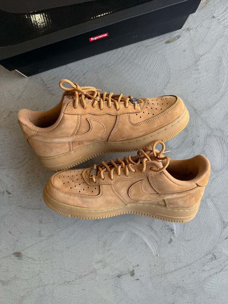 Supreme x Nike AF1 Low Wheat sz. 8