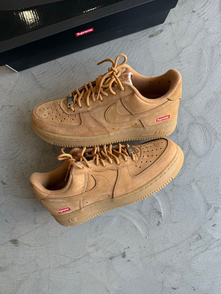 Supreme x Nike AF1 Low Wheat sz. 8