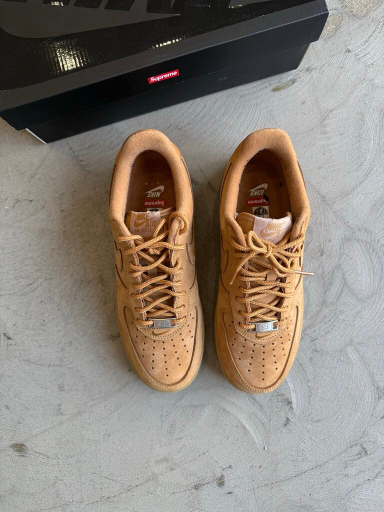 Supreme x Nike AF1 Low Wheat sz. 8