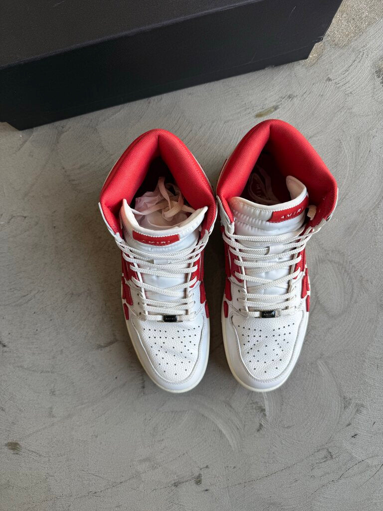 Amiri High Top Bone Red sz. 10