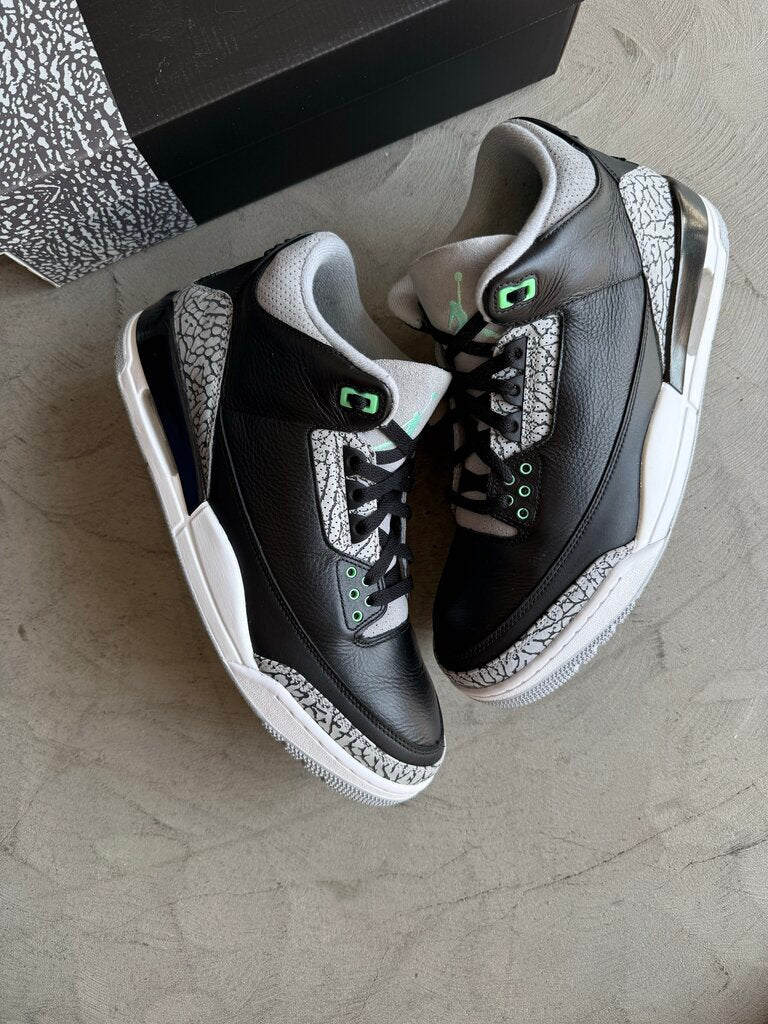 Jordan 3 Green Glow sz. 12