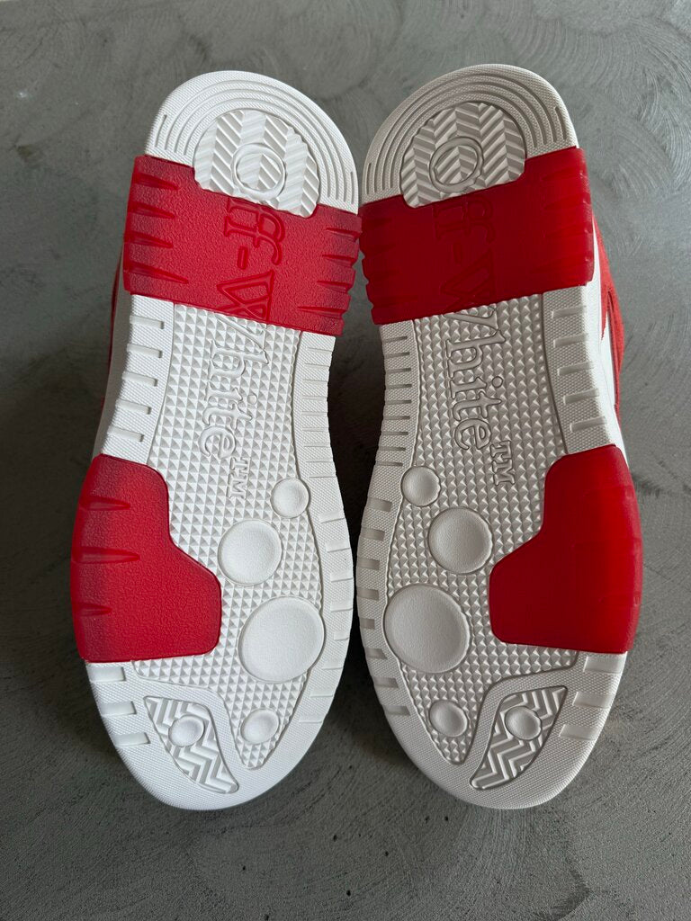 Off White Out of Office OOO Low Red/Wht sz. 43
