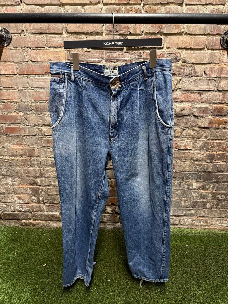 Vintage Bugle Boy Blue Denim sz. 38