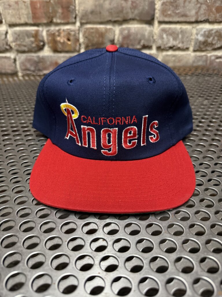 Vintage 1990 California Angels Snapback Hat