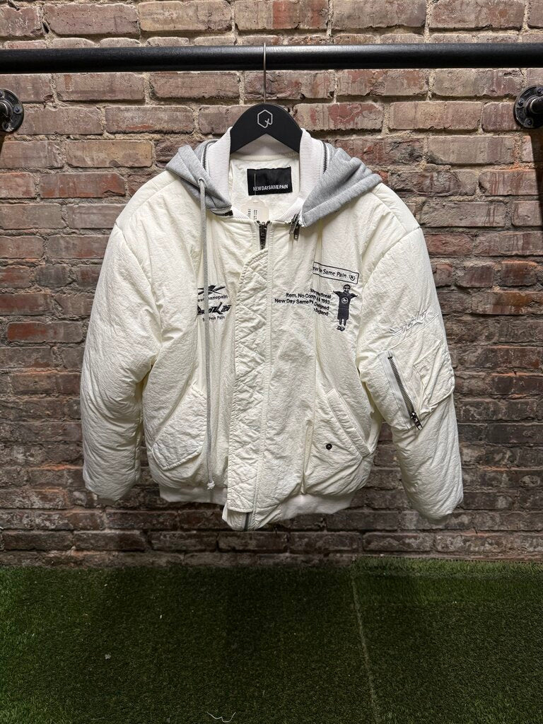 Sicko x New Day Same Pain Sport Bomber sz. xs