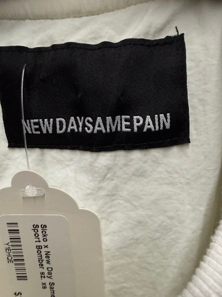 Sicko x New Day Same Pain Sport Bomber sz. xs