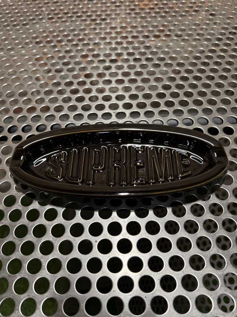 Supreme Oval Tray Blk