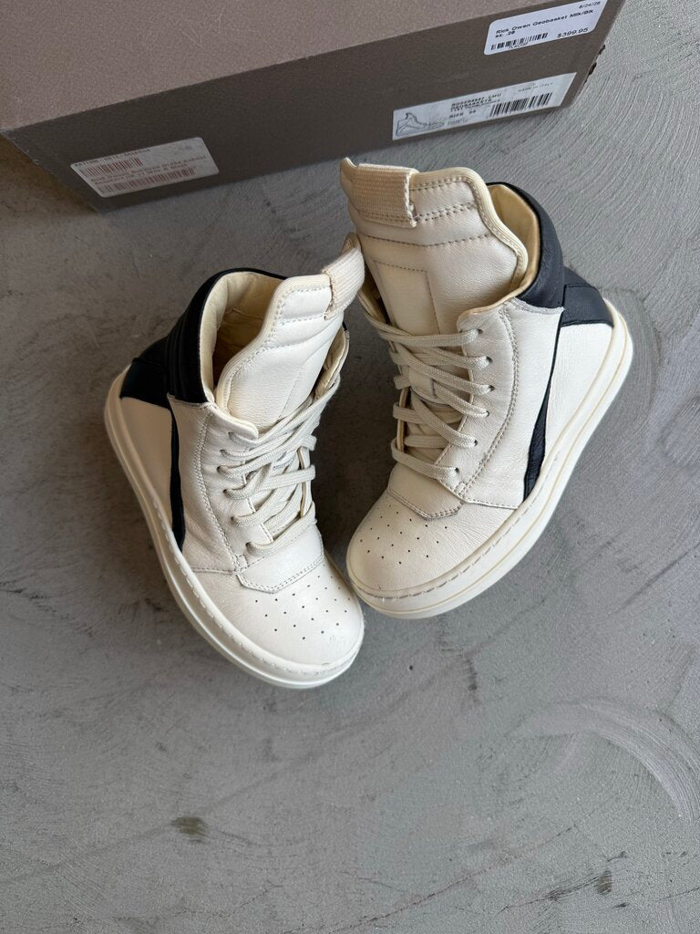 Rick Owen Geobasket Milk/Blk sz. .28