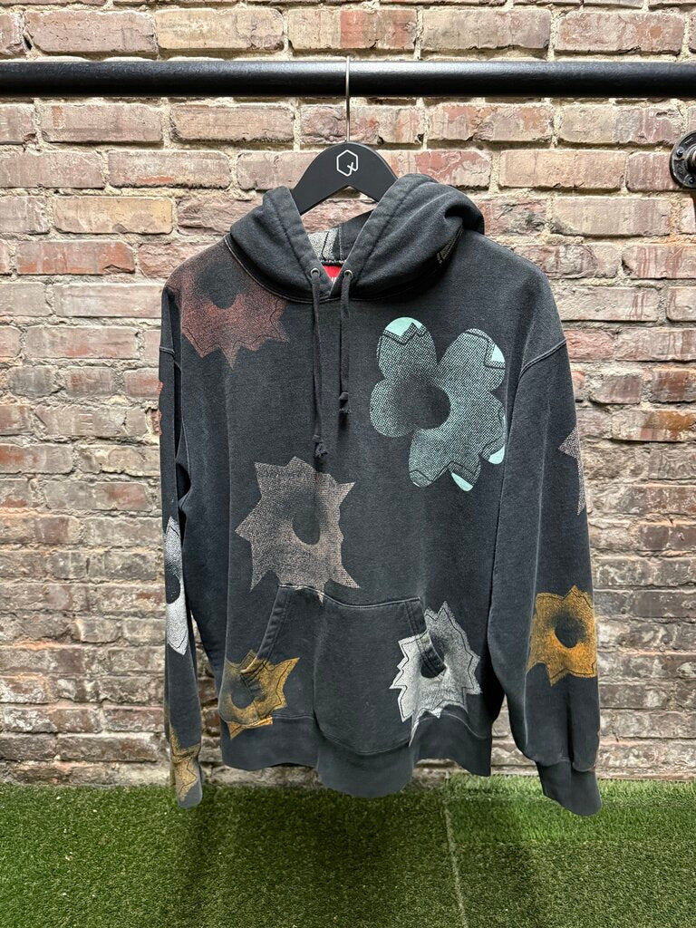 Supreme x Nate Lowman Blk Hoodie SS22 sz. S