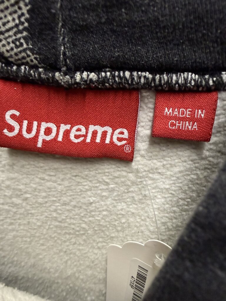 Supreme x Nate Lowman Blk Hoodie SS22 sz. S