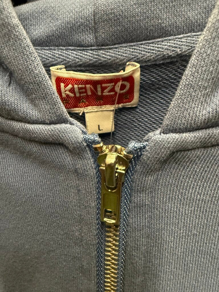 Kenzo Lucky Tiger Zip-Up Hoodie sz. L