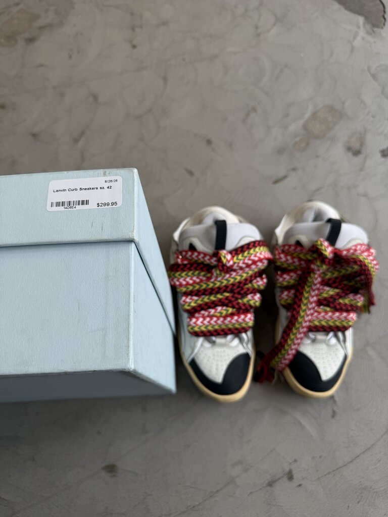 Lanvin Curb Sneakers OG White sz. 42