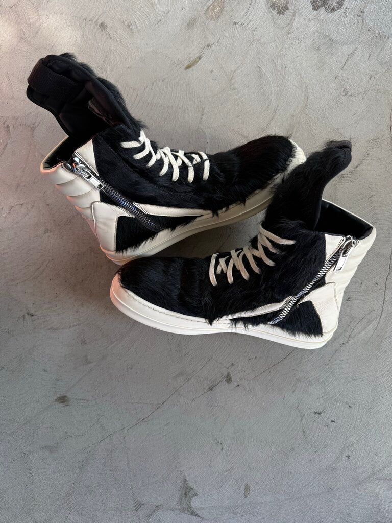 Rick Owen Geobaskets Pony Hair sz. 43
