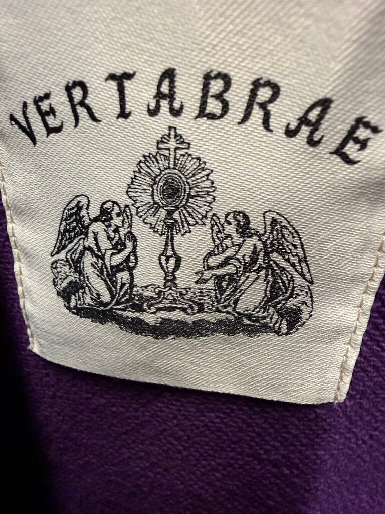 Vertebrae Muse Purple Zip Up Hoodie sz. XL