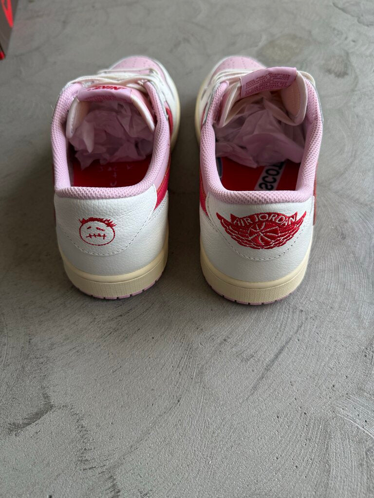 Travis Scott x Jordan 1 Sail Tropical Pink sz. 9.5
