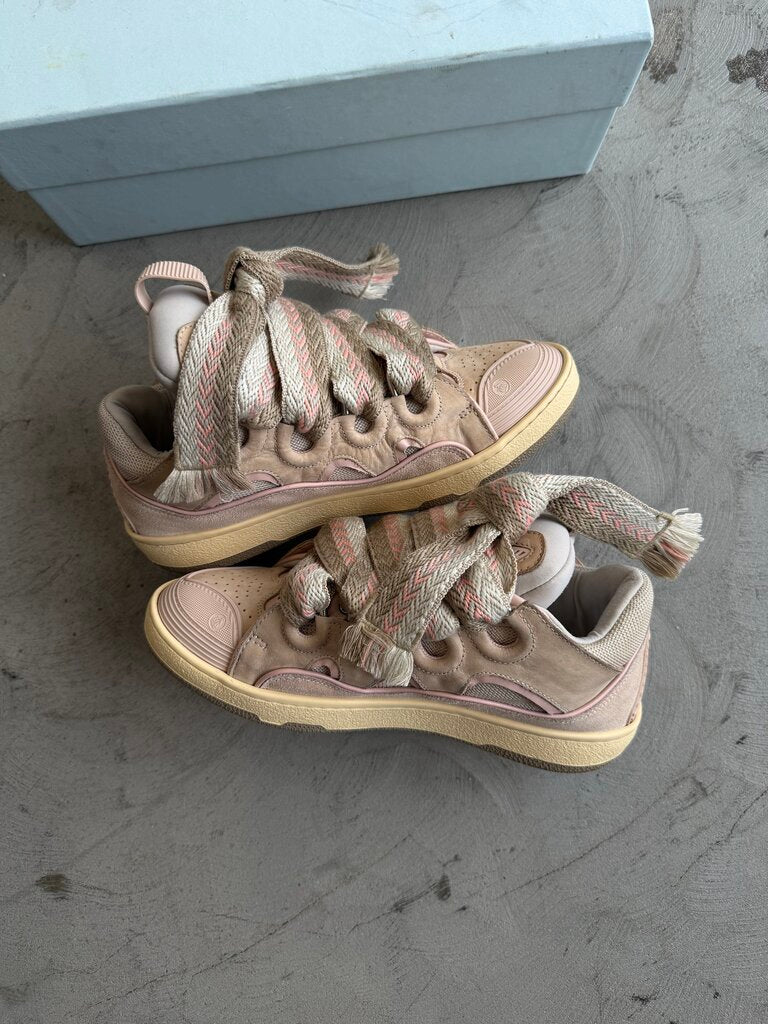 Lanvin Curb Sneakers Peach sz. 40