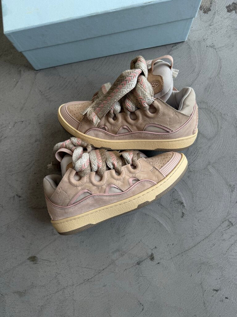 Lanvin Curb Sneakers Peach sz. 40