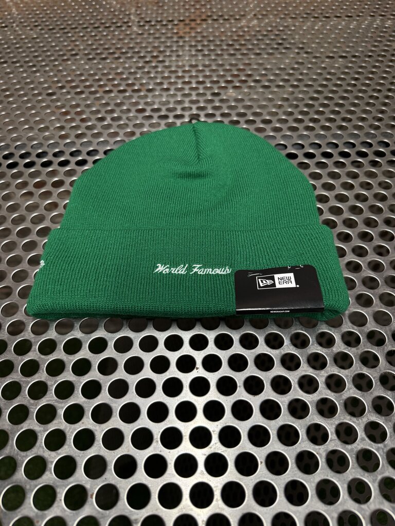 New Era X Supreme Beanie Green