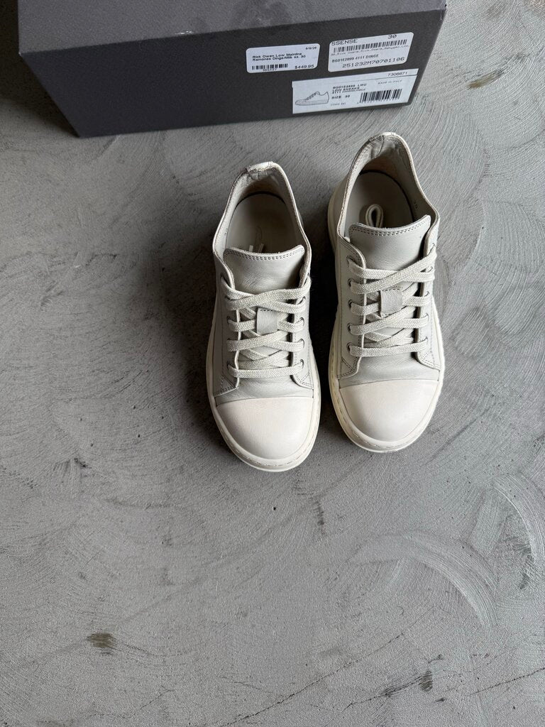 Rick Owen Low Mainline Ramones Dinge/Milk sz. 30