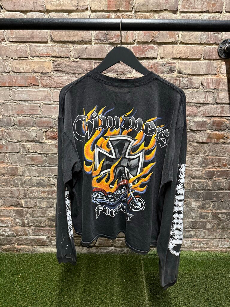 HMDD Chimmers Forever Flame L/S sz. M