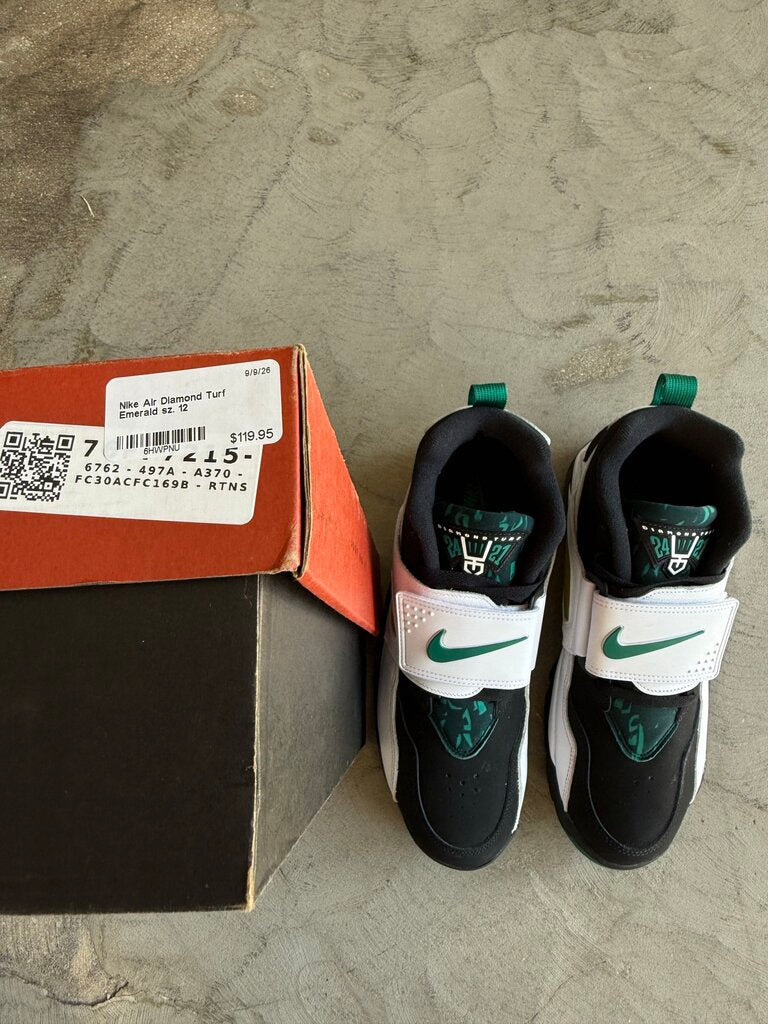 Nike Air Diamond Turf Emerald sz. 12