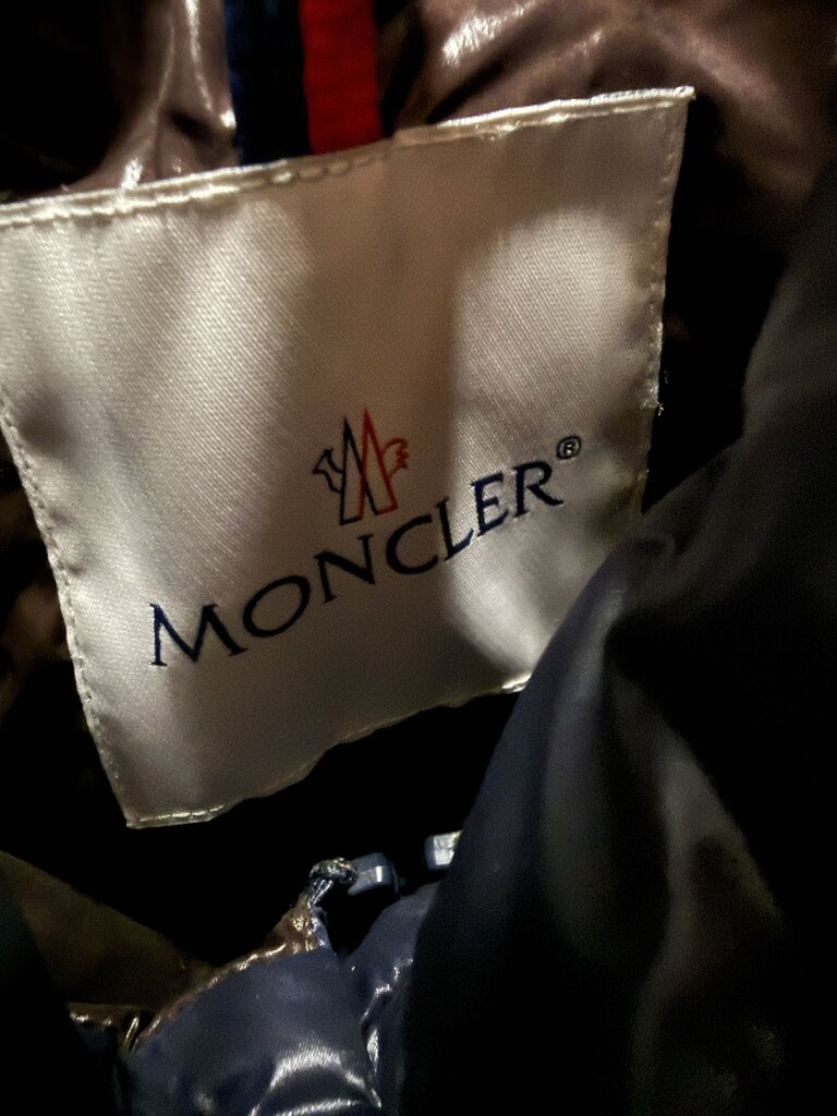 Moncler Tibb Puffer Down Vest Navy sz. 7