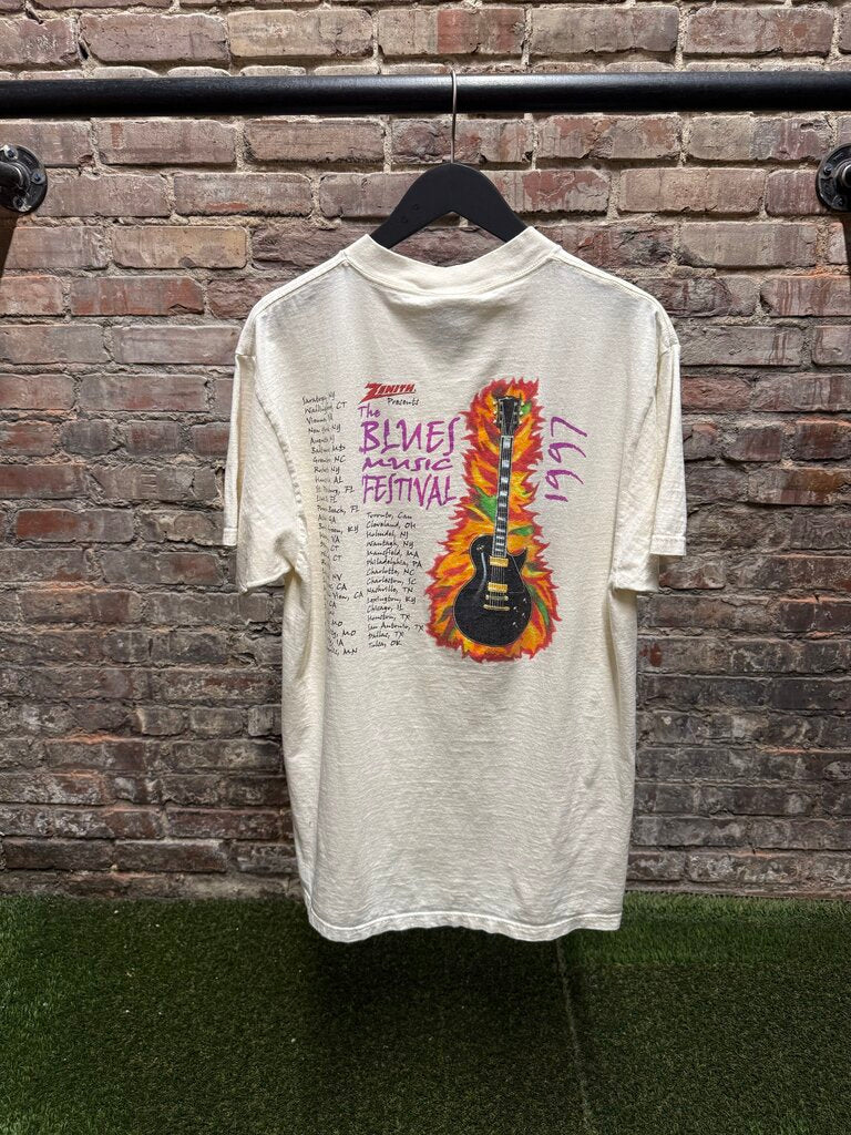Vintage 1990's B.B. King Blues Festival Tee sz. L