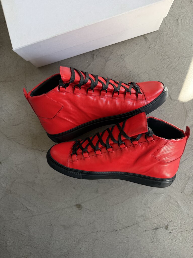 Balenciaga Arena High Red/Blk sz. 45