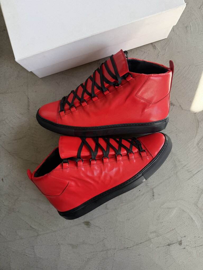Balenciaga Arena High Red/Blk sz. 45