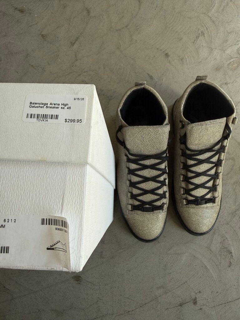 Balenciaga Arena High Galuchat Sneaker sz. 45