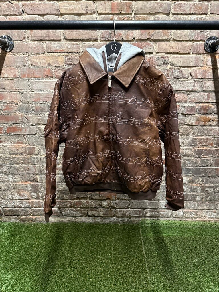 SickÖ Born From Pain Brown Leather sz. L