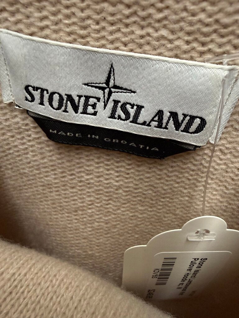 Stone Island Lambswool Knit Pullover Hoodie sz,. M