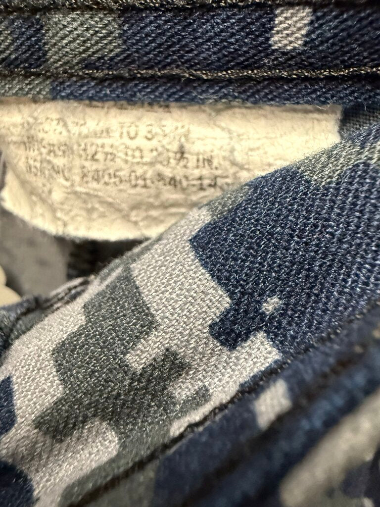 Vintage Digi Cargo Camo Pants Blue sz. 35
