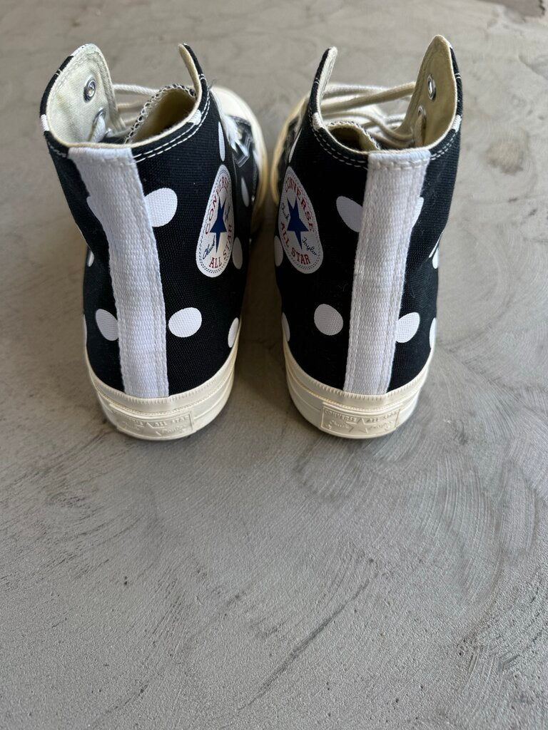 Comme des Garcon PLAY x Converse Chuk 70 Hi Poka Dot sz. 9