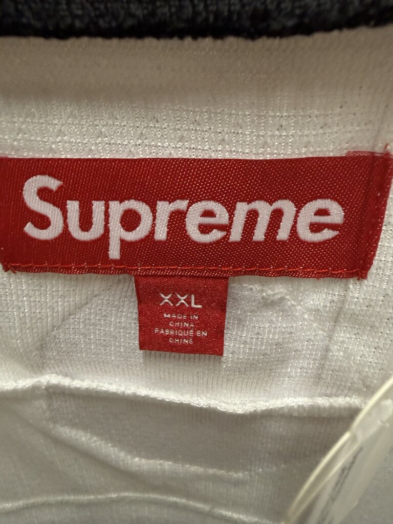 Supreme FDNY Hockey Jersey White XXL