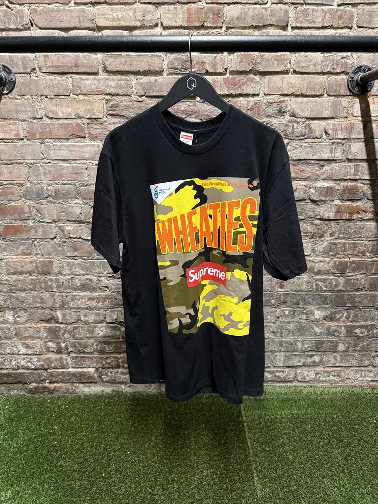 Supreme Wheaties Tee Black sz L