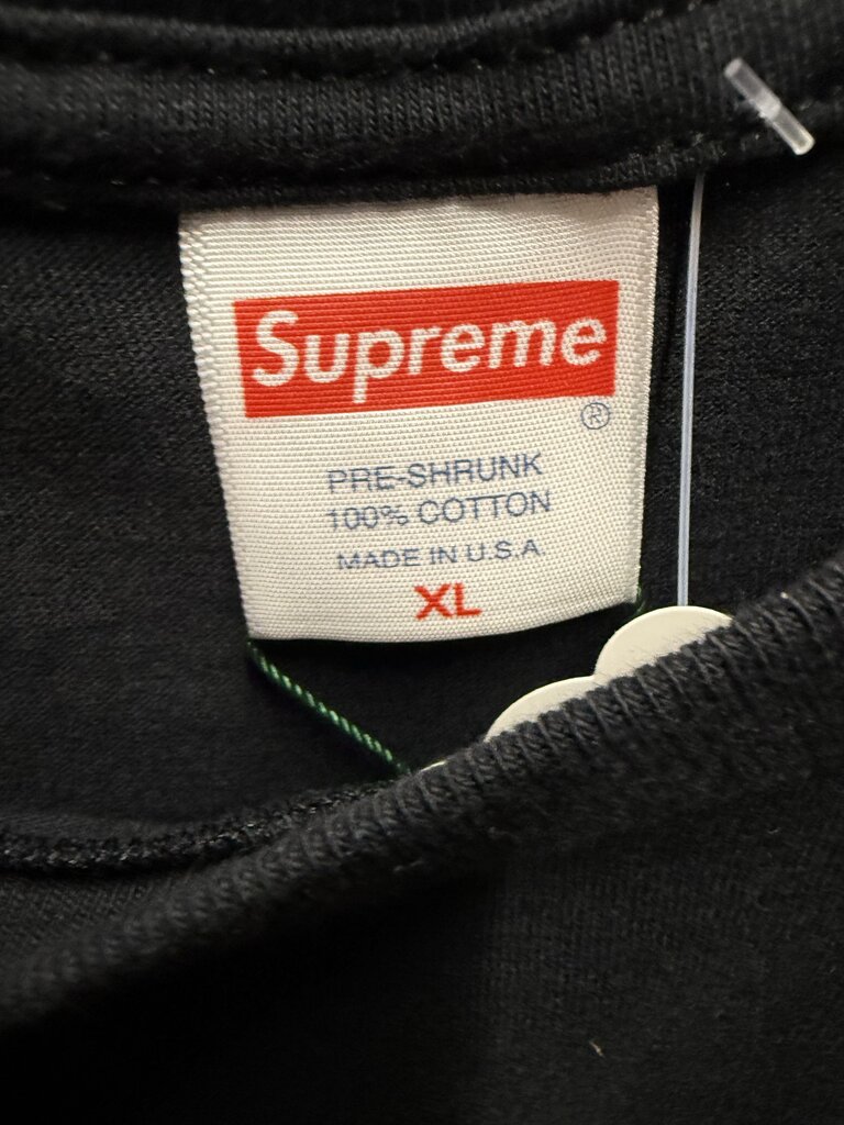 Supreme All Over Tee Black XL