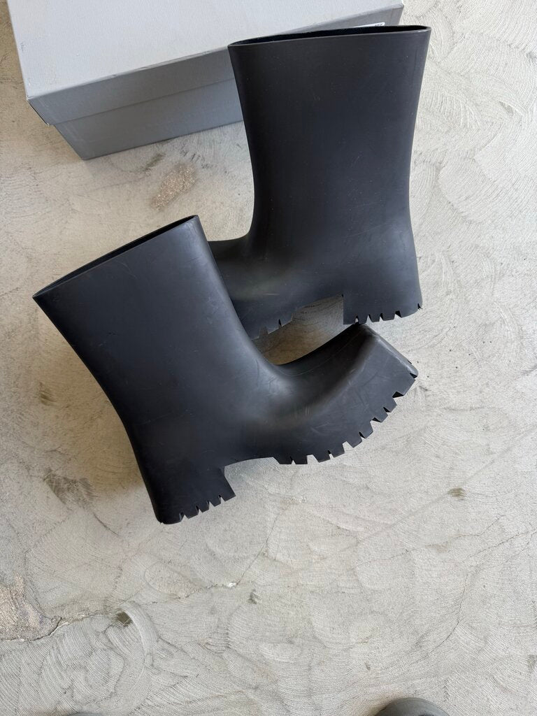 Balenciaga Rubber Trooper Boot 44