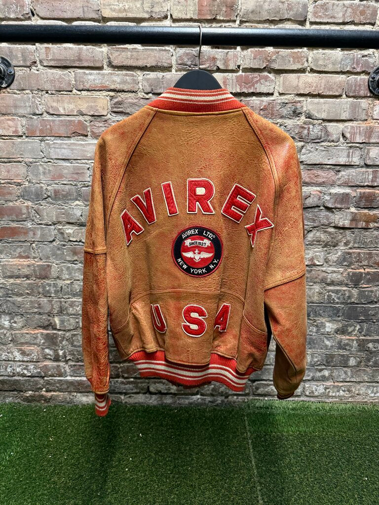 Avirex Stadium Award Jacket Red sz. S